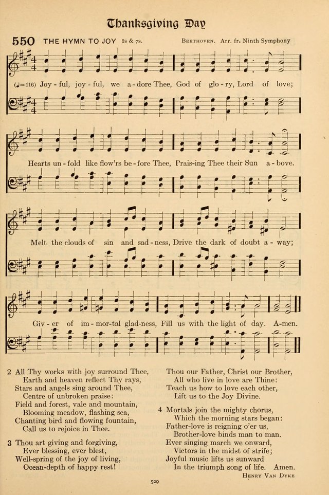Hymns of the Church: new and old page 539