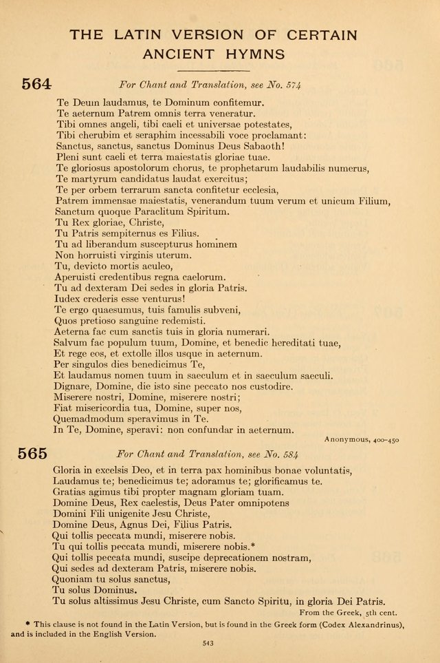 Hymns of the Church: new and old page 553