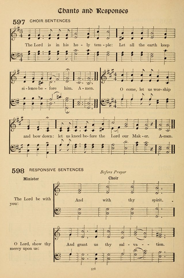 Hymns of the Church: new and old page 588