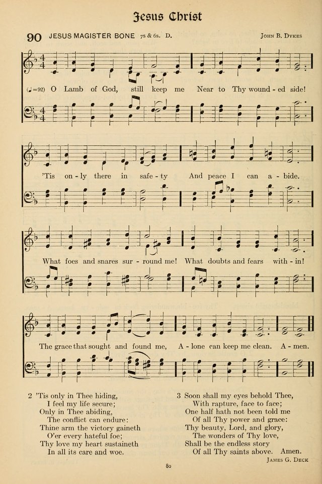 Hymns of the Church: new and old page 80