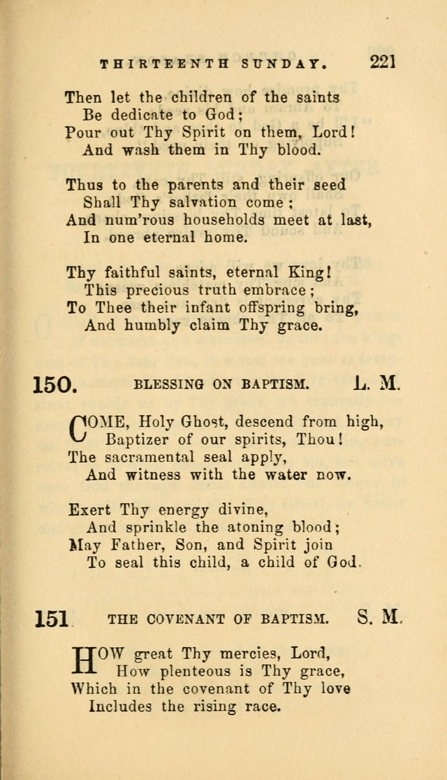 Hymns and Chants: with offices of devotion. For use in Sunday-schools, parochial and week day schools, seminaries and colleges. Arranged according to the Church year page 221