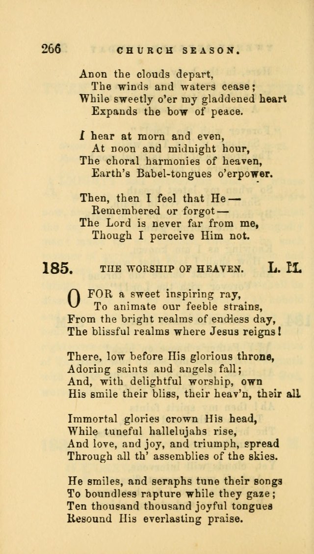 Hymns and Chants: with offices of devotion. For use in Sunday-schools, parochial and week day schools, seminaries and colleges. Arranged according to the Church year page 266