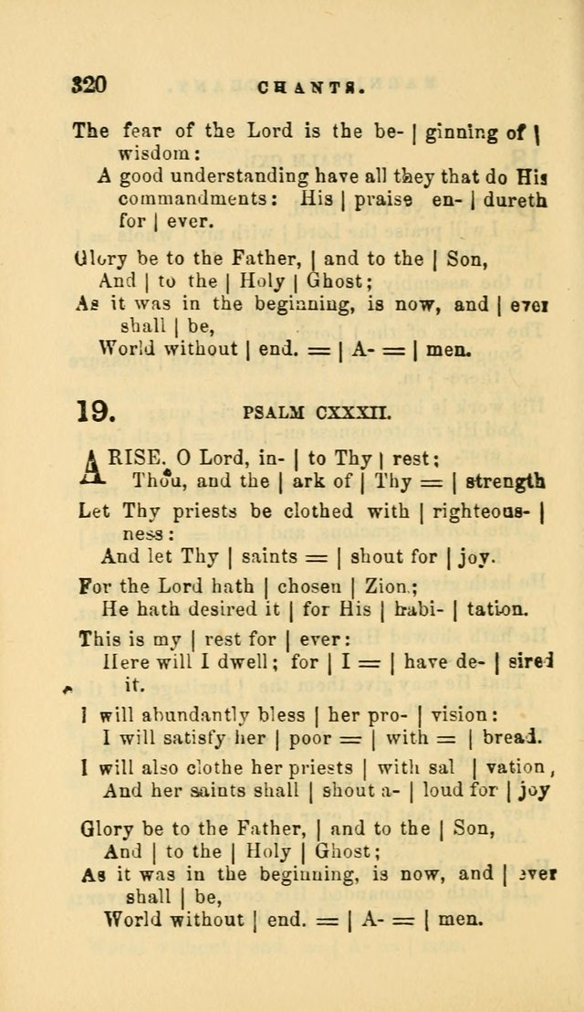 Hymns and Chants: with offices of devotion. For use in Sunday-schools, parochial and week day schools, seminaries and colleges. Arranged according to the Church year page 320