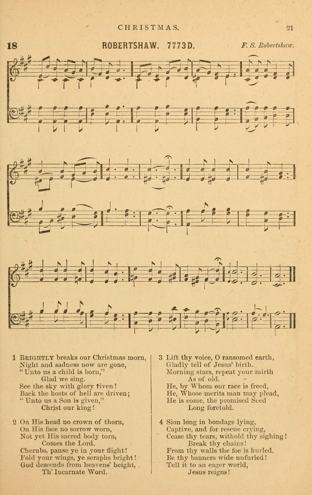 Hymnal Companion to the Prayer Book: suited to the special seasons of the Christian year, and other occasions of public worship, as well as for use in the Sunday-school...With accompanying tunes page 22