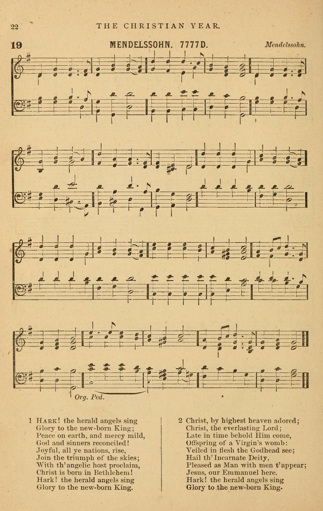 Hymnal Companion to the Prayer Book: suited to the special seasons of the Christian year, and other occasions of public worship, as well as for use in the Sunday-school...With accompanying tunes page 23