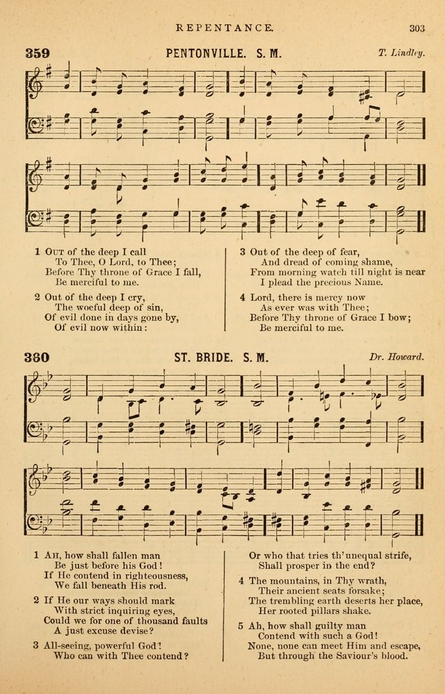 Hymnal Companion to the Prayer Book: suited to the special seasons of the Christian year, and other occasions of public worship, as well as for use in the Sunday-school...With accompanying tunes page 306