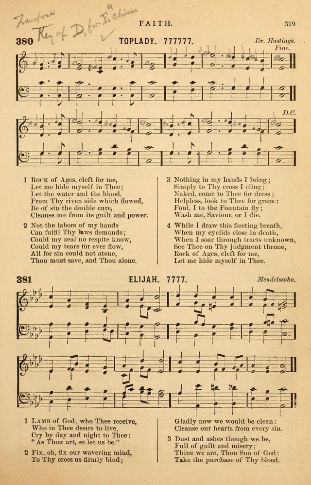 Hymnal Companion to the Prayer Book: suited to the special seasons of the Christian year, and other occasions of public worship, as well as for use in the Sunday-school...With accompanying tunes page 322