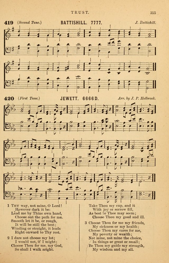 Hymnal Companion to the Prayer Book: suited to the special seasons of the Christian year, and other occasions of public worship, as well as for use in the Sunday-school...With accompanying tunes page 358