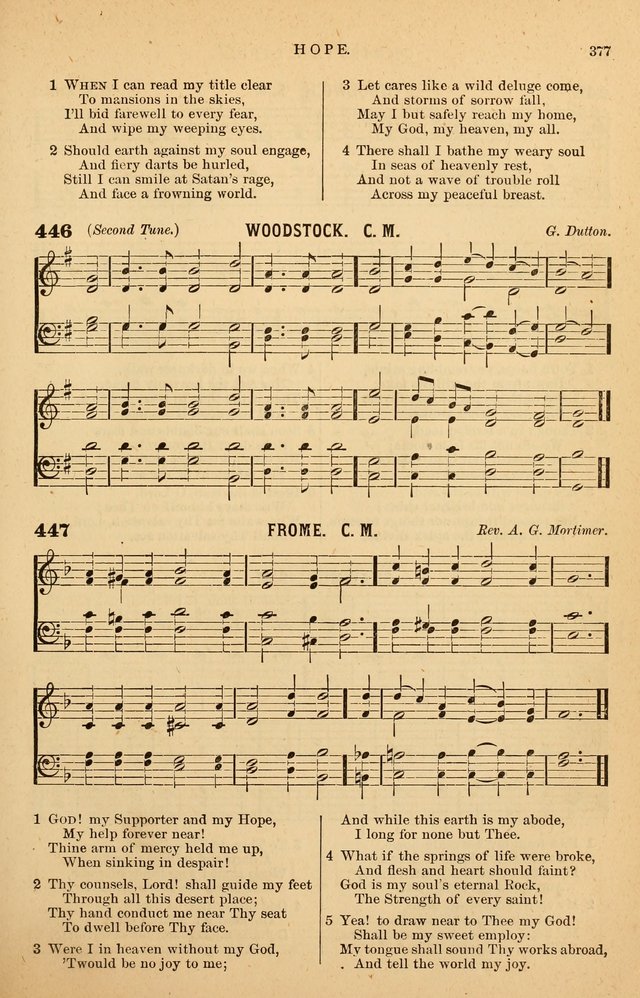 Hymnal Companion to the Prayer Book: suited to the special seasons of the Christian year, and other occasions of public worship, as well as for use in the Sunday-school...With accompanying tunes page 380