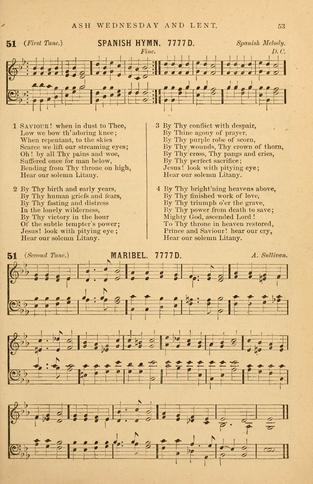 Hymnal Companion to the Prayer Book: suited to the special seasons of the Christian year, and other occasions of public worship, as well as for use in the Sunday-school...With accompanying tunes page 54