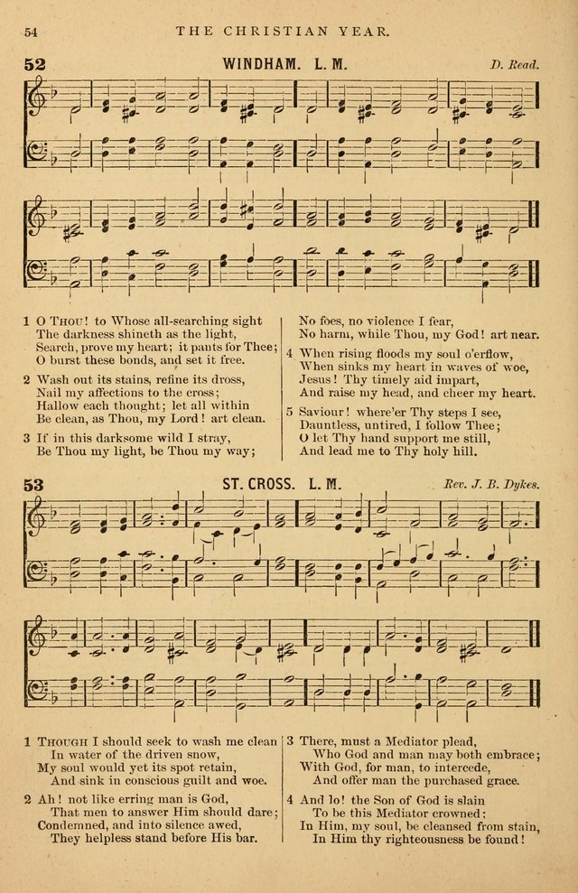 Hymnal Companion to the Prayer Book: suited to the special seasons of the Christian year, and other occasions of public worship, as well as for use in the Sunday-school...With accompanying tunes page 55