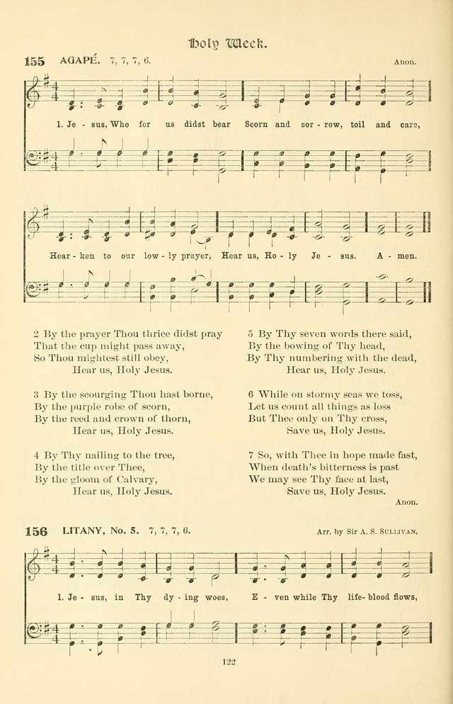 Hymnal Companion to the Prayer Book: with accompanying tunes page 124