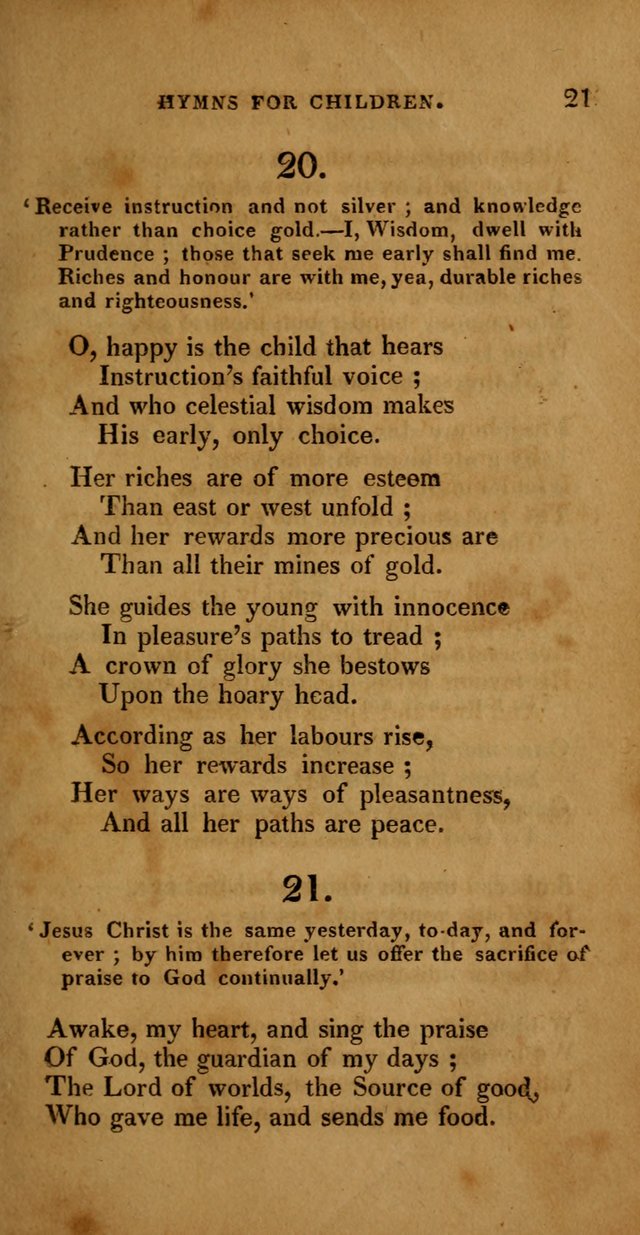 Hymns for Children, Selected and Altered page 14