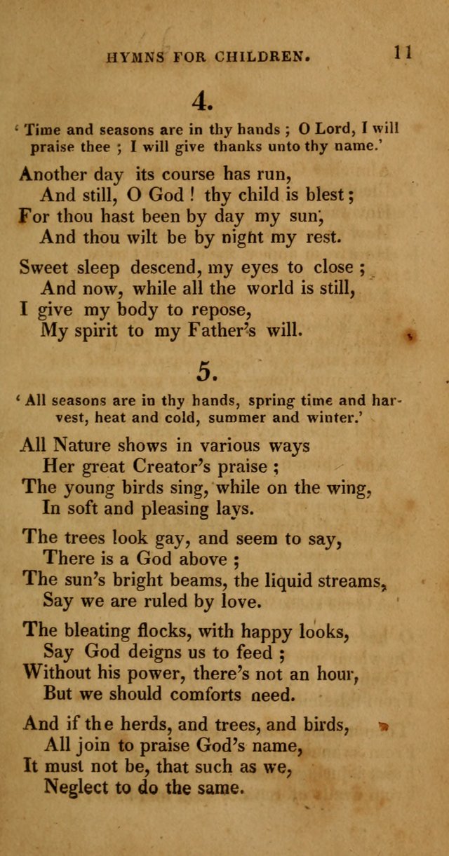 Hymns for Children, Selected and Altered page 4