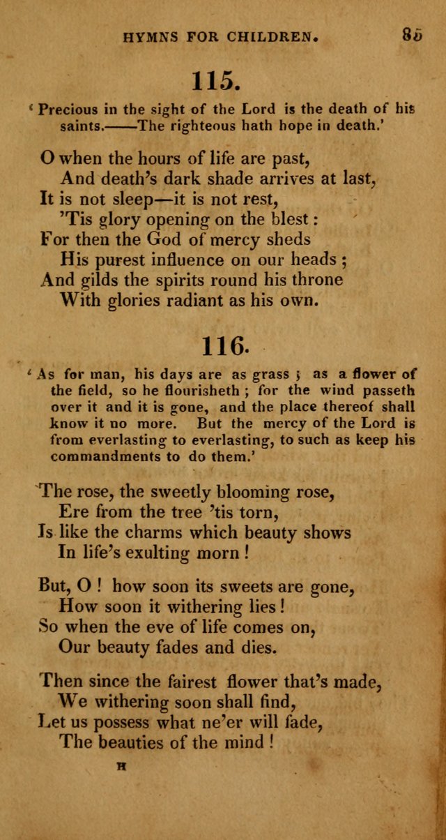 Hymns for Children, Selected and Altered page 78