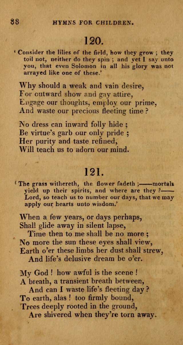 Hymns for Children, Selected and Altered page 81
