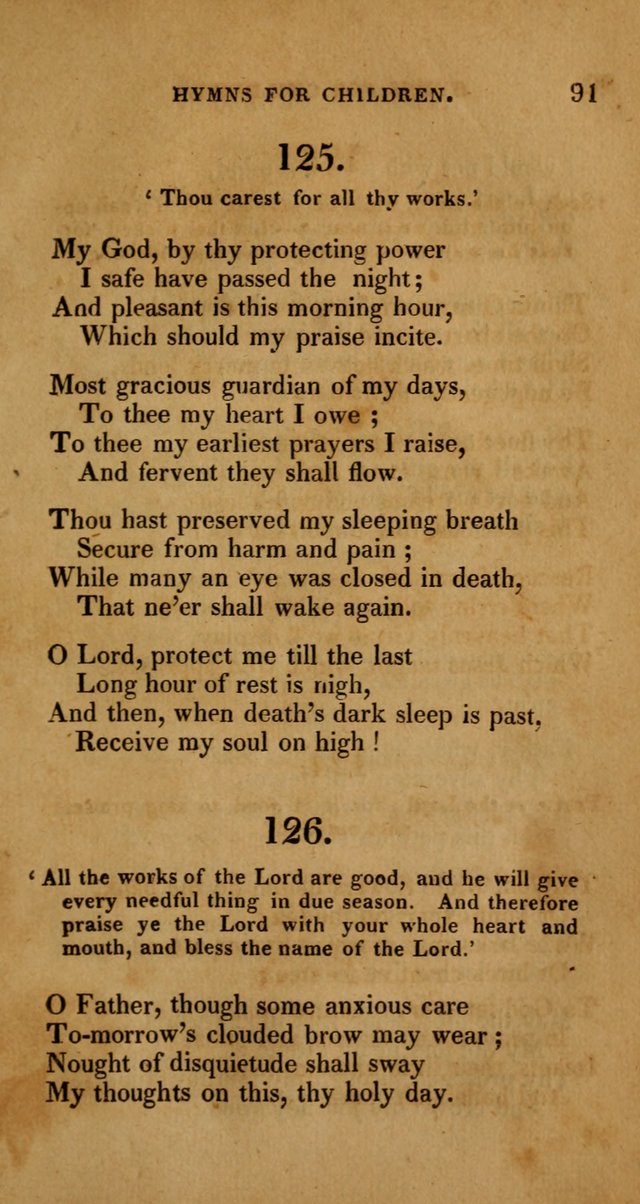 Hymns for Children, Selected and Altered page 84