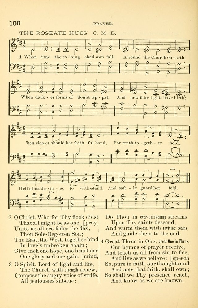 Hymnal for Christian Science Church and Sunday School Services page 106