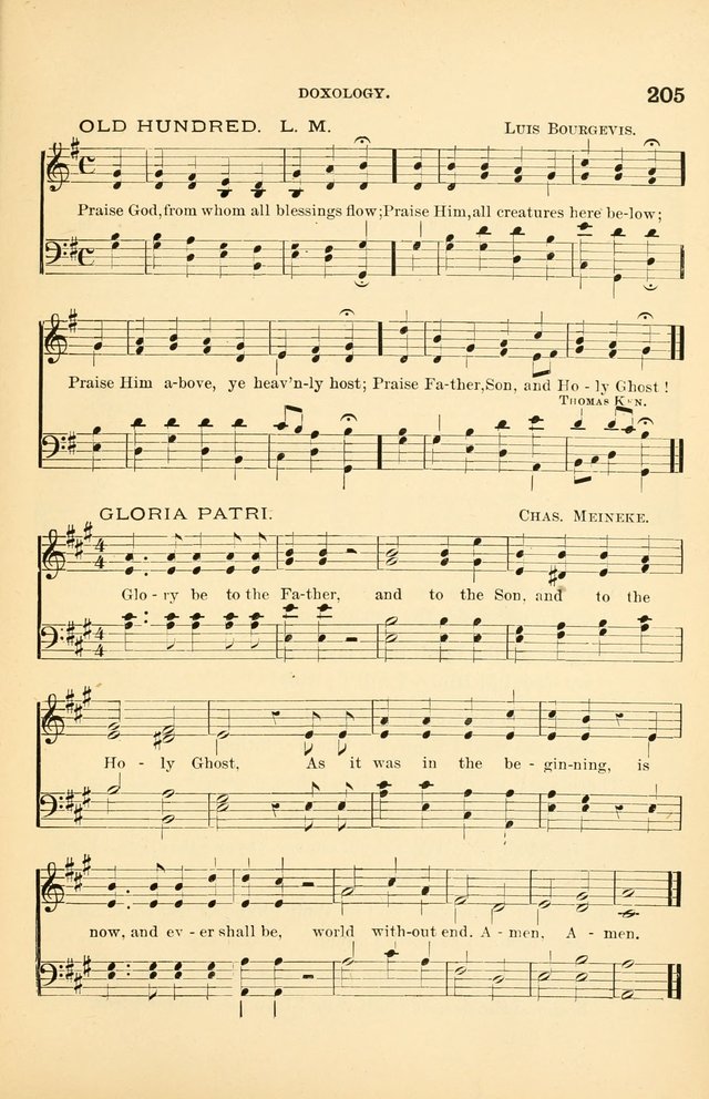 Hymnal for Christian Science Church and Sunday School Services page 205