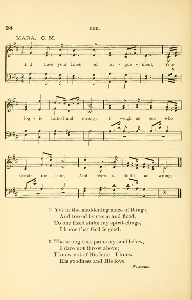 Hymnal for Christian Science Church and Sunday School Services page 24