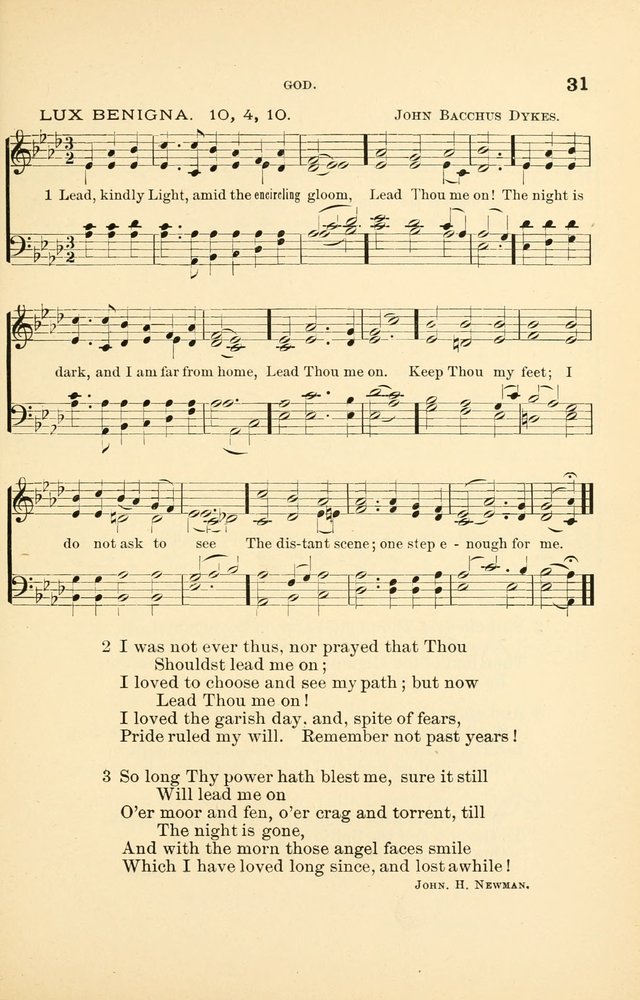 Hymnal for Christian Science Church and Sunday School Services page 31