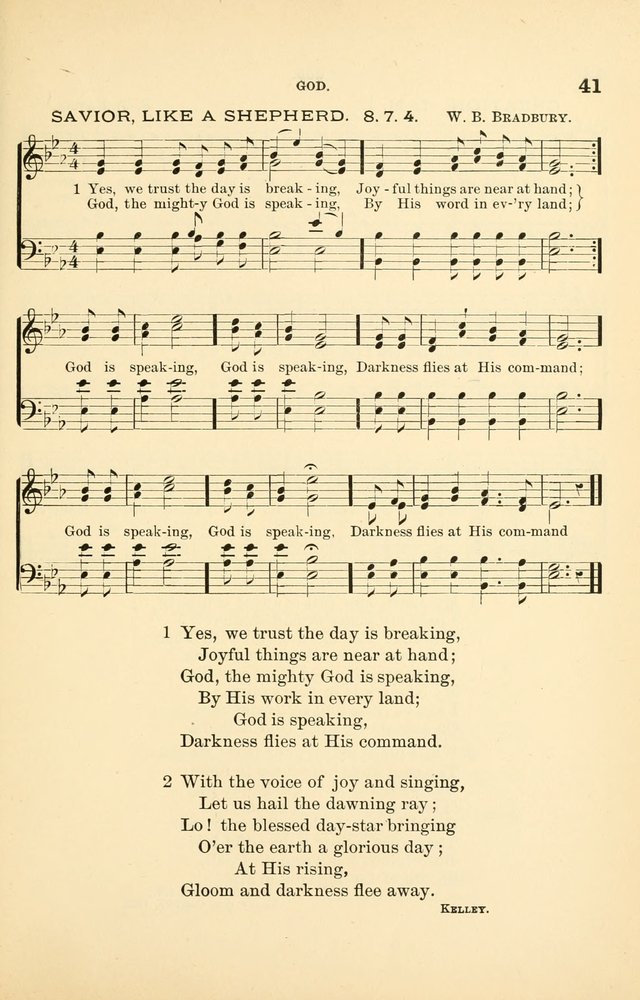 Hymnal for Christian Science Church and Sunday School Services page 41