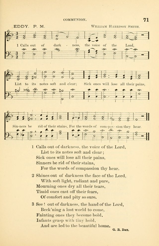 Hymnal for Christian Science Church and Sunday School Services page 71