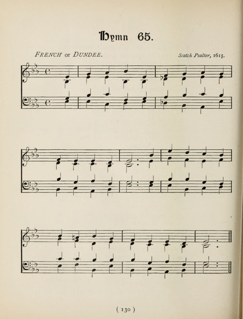 Hymns and Chorales: for schools and colleges page 130