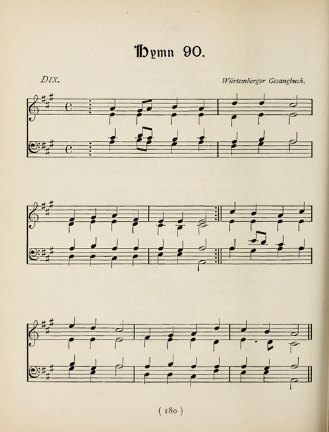 Hymns and Chorales: for schools and colleges page 180