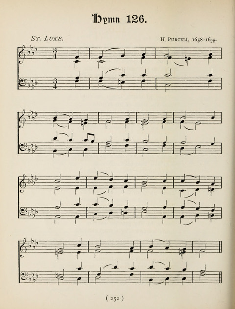 Hymns and Chorales: for schools and colleges page 252