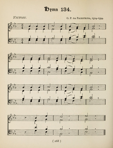 Hymns and Chorales: for schools and colleges page 268