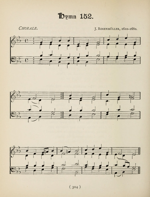 Hymns and Chorales: for schools and colleges page 304