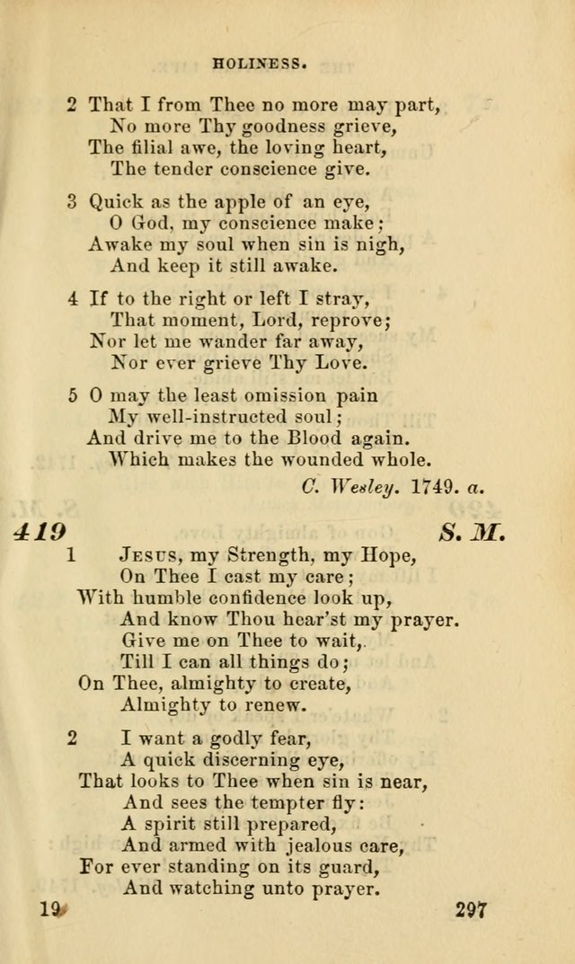 Hymns for the use of the Evangelical Lutheran Church, by the Authority of the Ministerium of Pennsylvania page 297