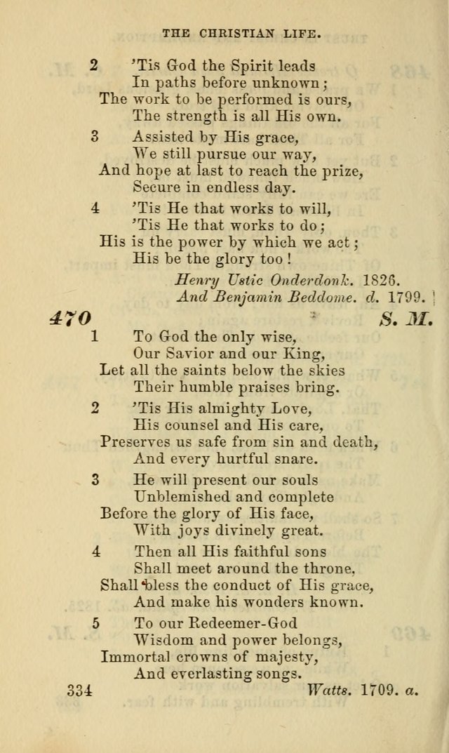 Hymns for the use of the Evangelical Lutheran Church, by the Authority of the Ministerium of Pennsylvania page 334