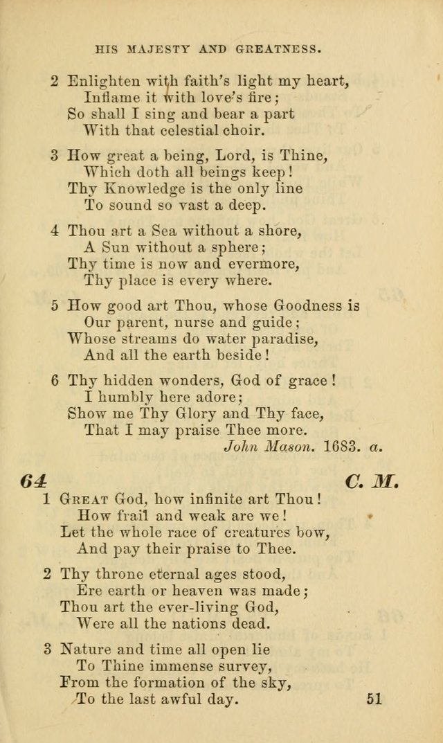 Hymns for the use of the Evangelical Lutheran Church, by the Authority of the Ministerium of Pennsylvania page 51