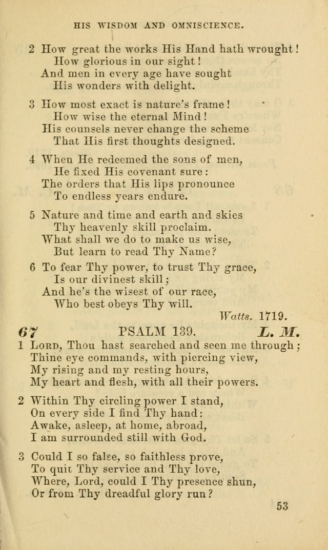 Hymns for the use of the Evangelical Lutheran Church, by the Authority of the Ministerium of Pennsylvania page 53
