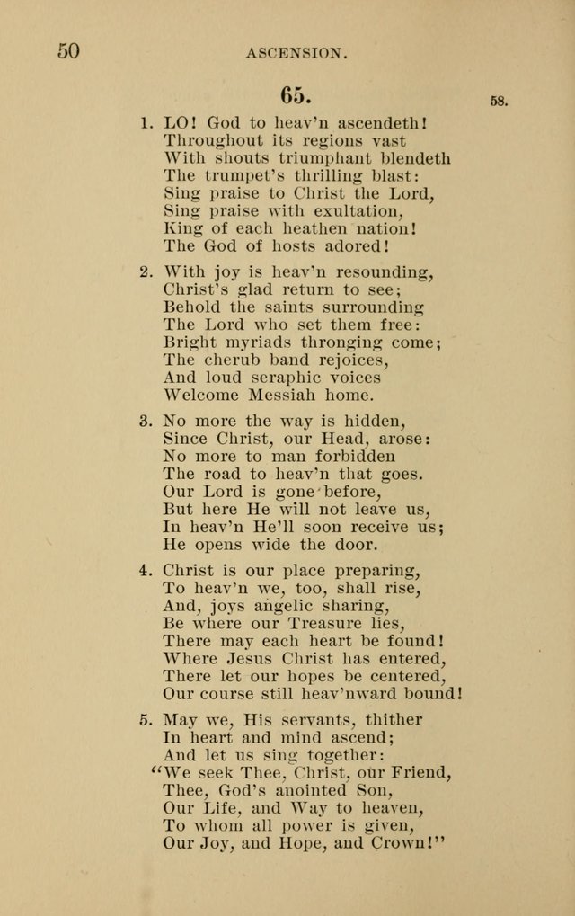 Hymnal for Evangelical Lutheran Missions page 50