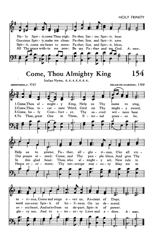 The Hymnal of The Evangelical United Brethren Church page 155