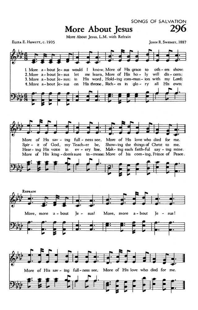 The Hymnal of The Evangelical United Brethren Church page 279