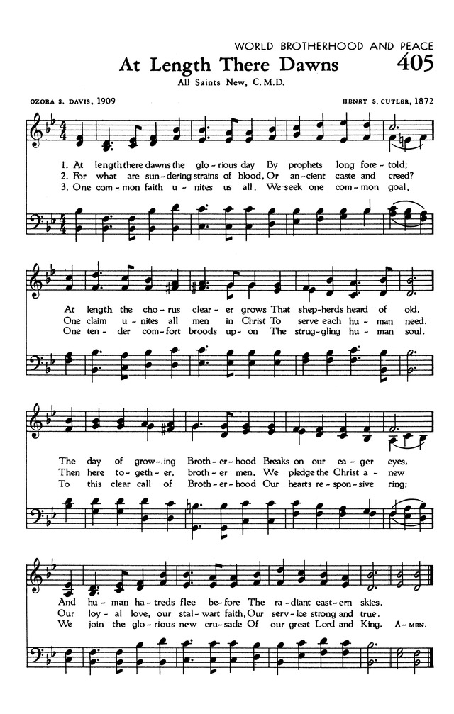 The Hymnal of The Evangelical United Brethren Church page 367