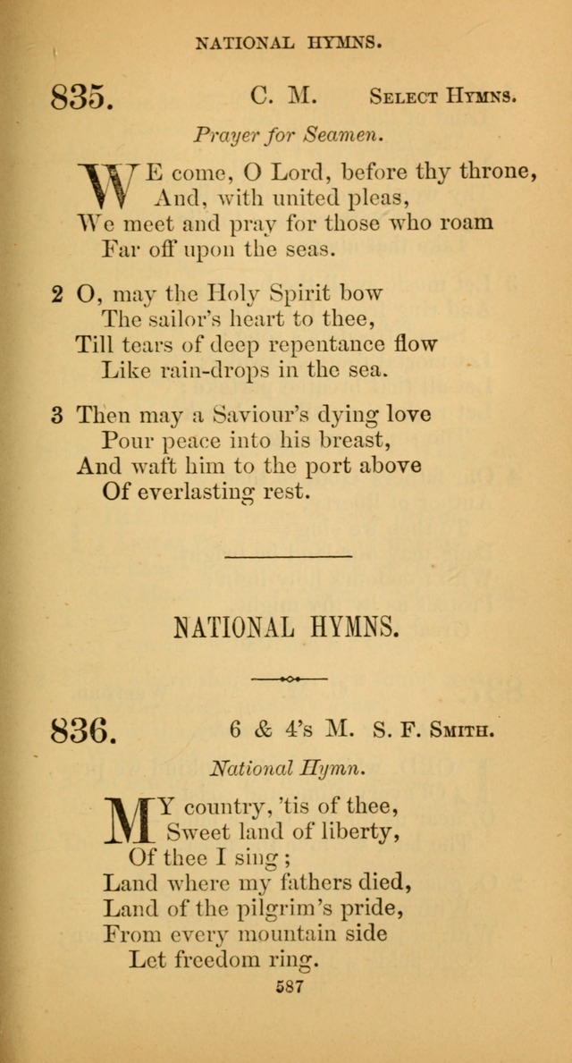 Hymns for Christian Devotion: especially adapted to the Universalist denomination. (New ed.) page 593