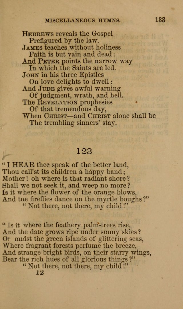 Hymns for First-Day Schools page 133