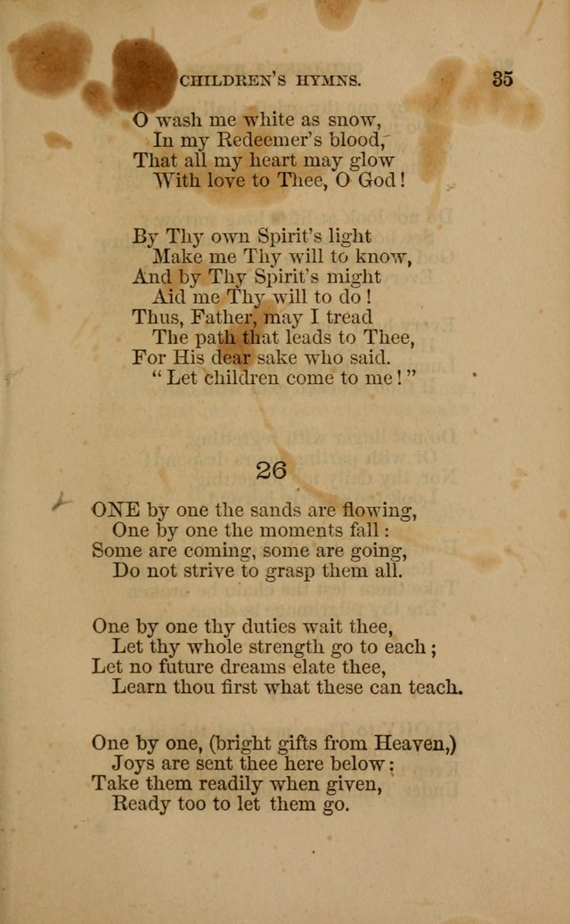 Hymns for First-Day Schools page 35