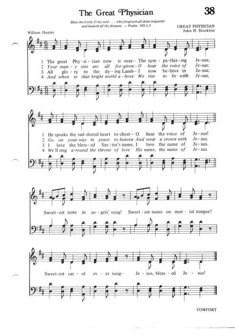 Hymns for the Family of God page 35