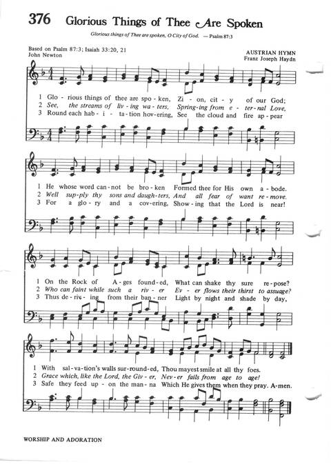 Hymns for the Family of God page 350