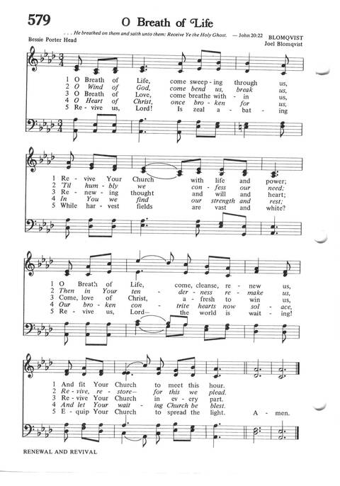 Hymns for the Family of God page 516
