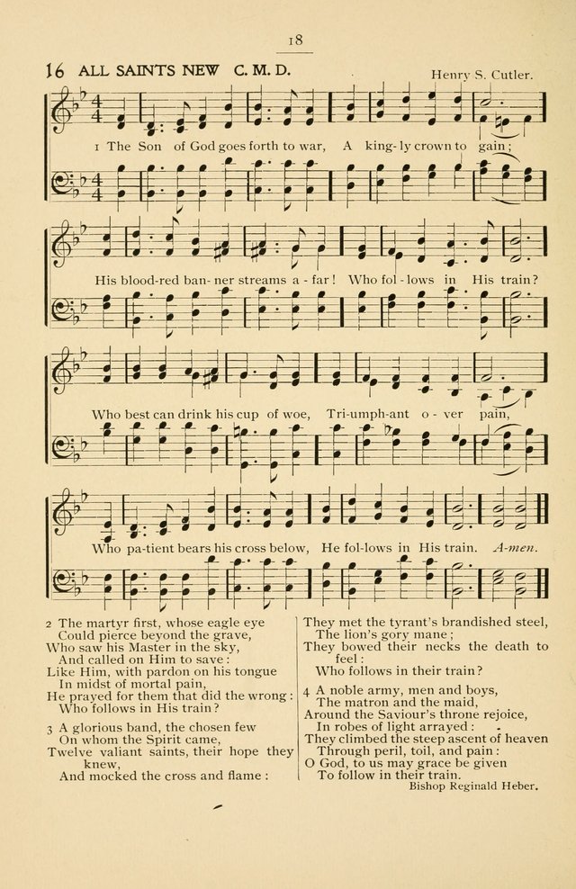 Hymnal of the First General Missionary Convention of the Methodist Episcopal Church, Cleveland, Ohio, October 21 to 24, 1902. page 19