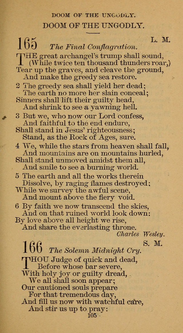 The Hymn Book of the Free Methodist Church page 107
