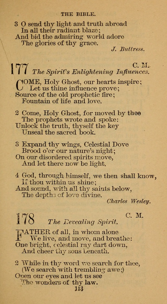 The Hymn Book of the Free Methodist Church page 115