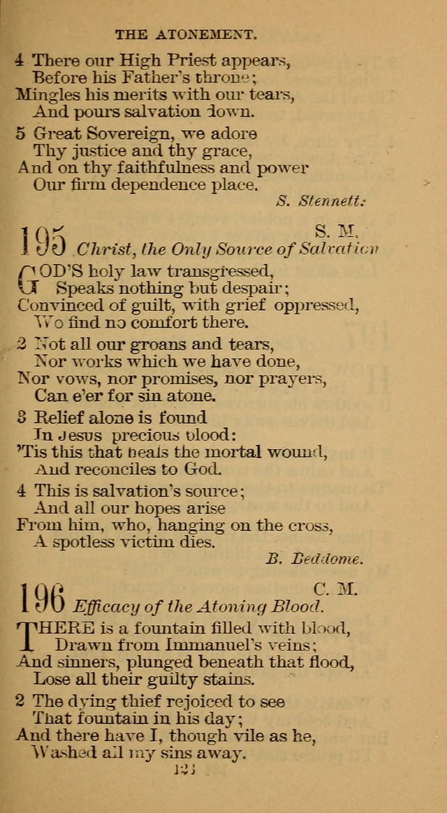 The Hymn Book of the Free Methodist Church page 125